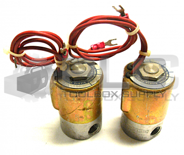 LOT OF 2 PETER PAUL 22Z05880GM SOLENOID VALVE 