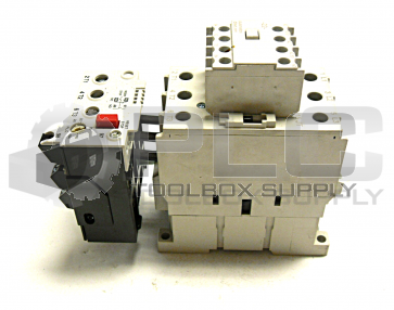 AUTOMATION DIRECT GH15JT CONTACTOR W/ RTD65 4200 OVERLOAD RELAY & GH15T22 BLOCK