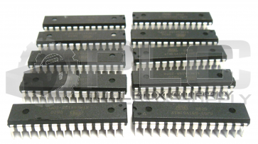 NEW LOT OF 10 ATMEL ATMEGA168-20PU MICROCONTROLLER MCU 8 BIT