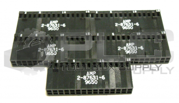 NEW LOT OF 5 AMP 2-87631-6 WIRE-BOARD CONNECTOR RECEPTACLE 30POS