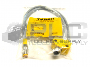 NEW SEALED TURCK VB2-FKM 4.5/2RS 4.5T-0.3/0.3/S651 MOLDED TWIN JUNCTION 