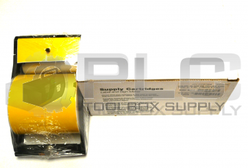 NEW BRADY 64813 BLACK ON YELLOW CARTRIDGES 4"X90' 8237-00