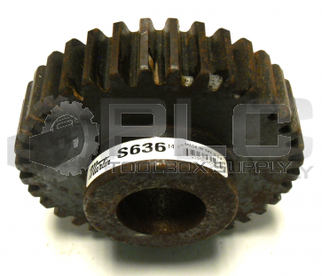 NEW MARTIN S636-14-1/2 GEAR SPUR 6INCH PITCH 14.5DEG 36TEETH