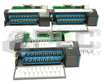 LOT OF 3 ALLEN BRADLEY 1746-IV16 SERIES C INPUT MODULE 1746IV16 
