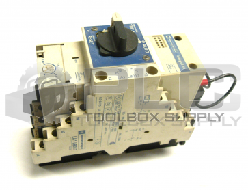 TELEMECANIQUE LB1-LB03P05 MOTOR STARTER W/ LD1-LB030 LA1-LB017