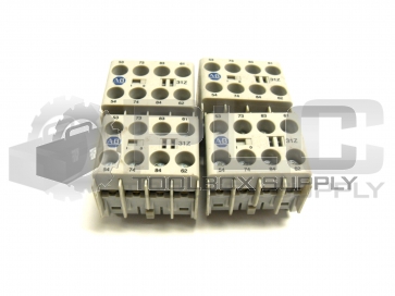 LOT OF 4 NEW ALLEN BRADLEY 100-KFA31Z CONTACT BLOCK 