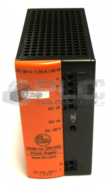 IFM ELECTRONIC DN1030 POWER SUPPLY 100-240V
