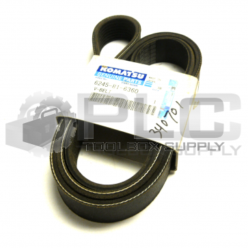 NEW KOMATSU 6245-81-6360 BELT 