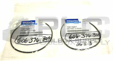 NEW SEALED LOT OF  2 KOMATSU 1501162H1 SEAL O-RING 