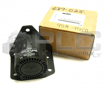 NEW PRECO 45A BACK UP ALARM D75814 BUZZER 