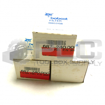 NEW LOT OF 3 BOBCAT 3885315B FILTER 