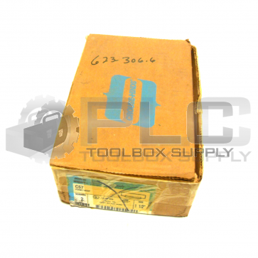 NEW BOX OF 2 CROUSE HINDS C57 OUTLET BODY 1-1/2" 
