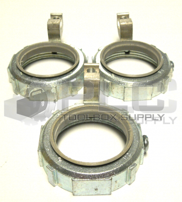 NEW LOT OF 3 THOMAS & BETTS SC 1-1/2" INSULATED GROUNDING BUSHING
