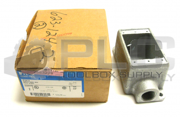 NEW EATON FDC2 SINGLE GANG BOX 3/4" 