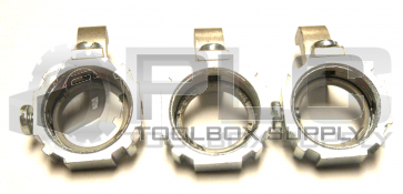 NEW LOT OF 3 THOMAS & BETTS SC 3/4" GROUNDED BUSHING THREADED