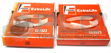 NEW LOT OF 2 FRAM CA3523 AIR FILTER 