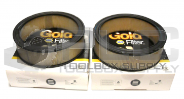 NEW LOT OF 2 NAPA 2098 GOLD AIR FILTER