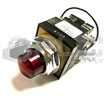 NEW GENERAL ELECTRIC CR104PXG42 RED PILOT LIGHT 