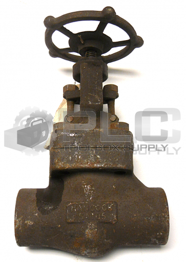 HANCOCK 5500W-2 GLOBE VALVE SIZE 1-1/2 CLASS 800 