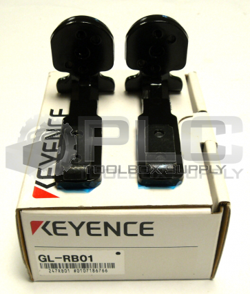 NEW IN BOX KEYENCE GL-RB01 MOUNTING BRACKET SET OF 2