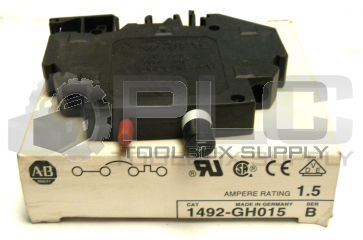 NEW ALLEN BRADLEY 1492-GH015 /B HIGH DENSITY CIRCUIT BREAKER