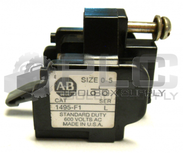 NEW ALLEN BRADLEY 1495-F1 AUXILIARY CONTACT 600VAC SIZE0-5
