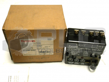 NEW IN BOX FURNAS 97AMF0207 RELAY CURRENT SENSITIVE 120VAC 2.5AMP 50/60HZ