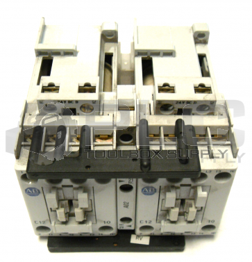 ALLEN BRADLEY 104-C12DJ22/A MCS-C REVERSING CONTACTOR IEC 12A 24V DC 