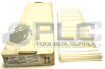 NEW ALLEN BRADLEY 1492-MR5X8 IEC 5 X 8 MM MARKER CARD 5/PACK