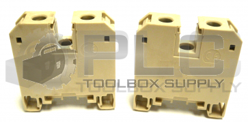 NEW LOT OF 2 SIEMENS 8WA1205 SCREW CONNECTION TERMINAL