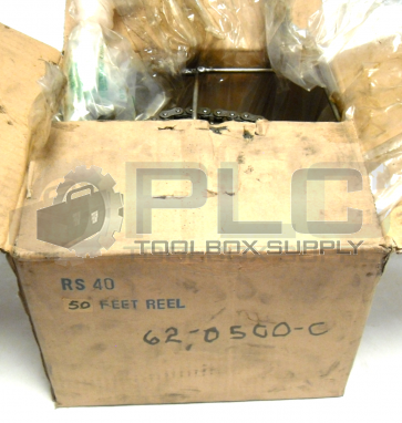 NEW IN BOX TSUBAKI RS40 50 FEET CHAIN WITH REEL