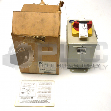 NEW IN BOX ALLEN BRADLEY 194E-FA20E-P11 ENCLOSED MOTOR DISCONNECT SWITCH