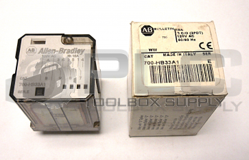 NEW IN BOX ALLEN BRADLEY 700-HB33A1 SER E RELAY