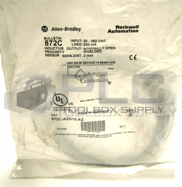 NEW ALLEN BRADLEY 872C-A2N12-A2/B INDUCTIVE PROXIMITY SENSOR
