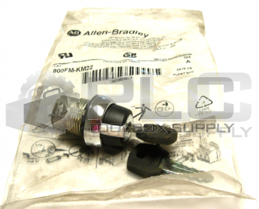 NEW ALLEN BRADLEY 800FM-KM22/A KEY MAINTAINED SLECTOR SWITCH KEY
