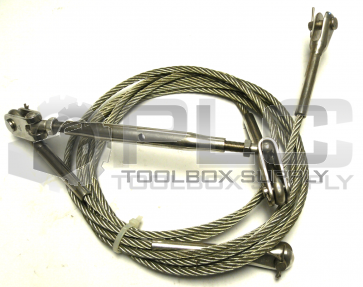 NEW MS20667-8 STAINLESS CABLE 