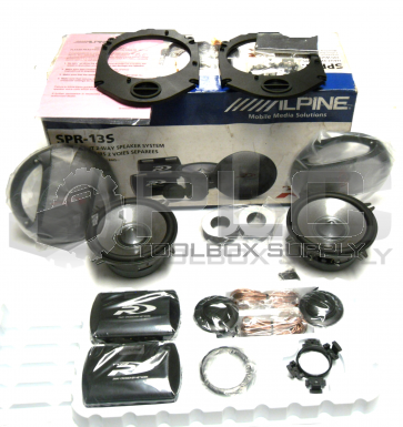 NEW IN BOX ALPINE SPR-13S COMPONENT 2-WAY SPEAKER SYSTEM