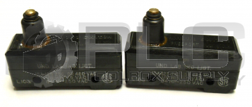 NEW LOT OF 2 MICRO SWITCH R-RS55 LIMIT SWITCH 15AMP 125-480VAC