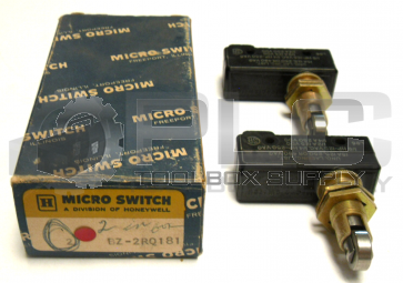 NEW LOT OF 2 HONEYWELL BZ-2RQ181 LARGE MICRO SWITCH 