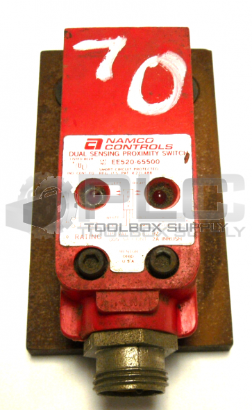 NAMCO CONTROLS EE520-65500 DUAL SENSING PROXIMITY SWITCH