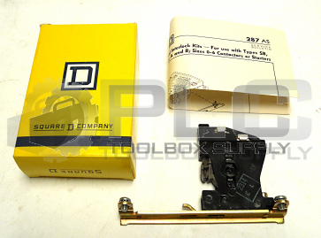 NEW SQUARE D SX-6 ELECTRICAL INTERLOCK FOR TYPE S SIZE 00-7 CLASS 9999 SER B