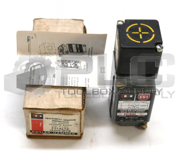 NEW IN BOX CUTLER HAMMER E51ALT5 PROXIMITY SENSOR INDUCTIVE TOP SENSING 