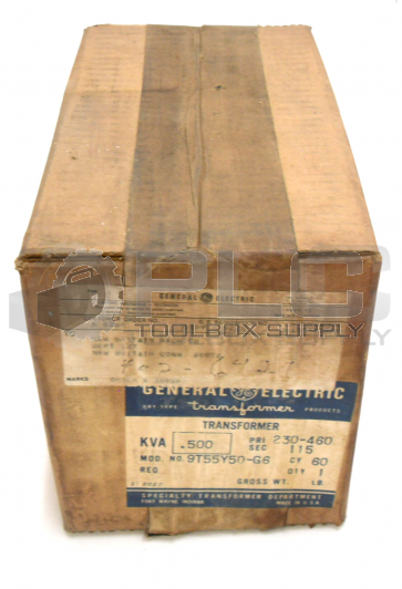 NEW SEALED GENERAL ELECTRIC 9T55Y50-G6 TRANSFORMER PRI 230-460