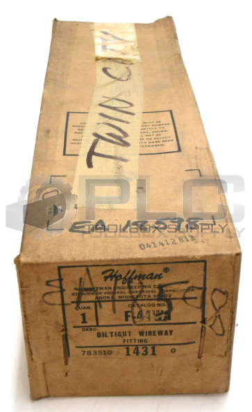 NEW SEALED HOFFMAN F-44WA OILTIGHT WIREWAY FITTING 
