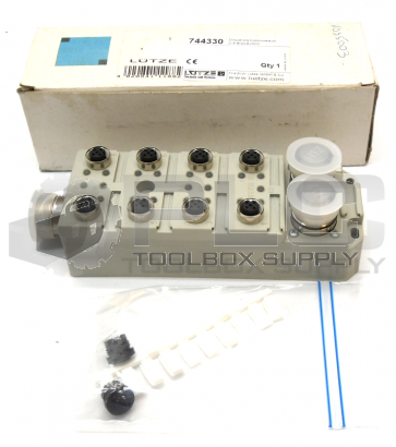 NEW IN BOX LUTZE 744330 INTERBUS -S  MODULE WITH 8 DIGITAL INPUTS