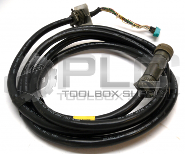 MODICON W606-012 CABLE ASSEMBLY FOR 184/384 AUX POWER SUPPLY 12FT