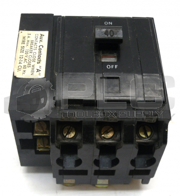 SQUARE D QOB340 Q0B340 CIRCUIT BREAKER