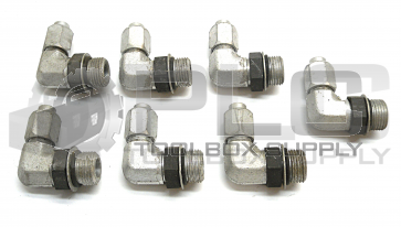 NEW LOT OF 7 90 DEGREE FEMALE MALE UNION FITTING