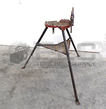 RIDGID PIPE VISE STAND NO 40 A TRISTAND 1/8 IN 2-1/2 IN FREE SHIPPING