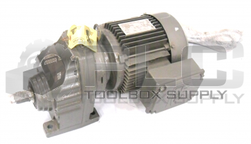 NEW SEW EURODRIVE DFT90L4-KS 2 HP 1720 RPM MOTOR W/REDUCER RX67DT90L4-KS
